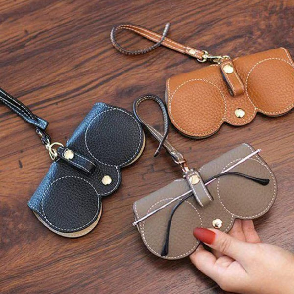 Soft PU Leather Sunglasses Bag - Slendoraq