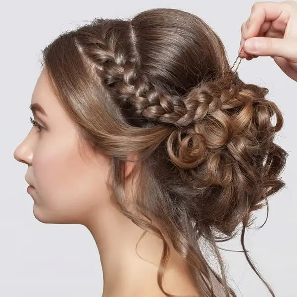 Messy Curly Dish Bun Splendoraq