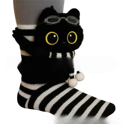 Cosy 3D Knit Animal Socks, Cute & Comfy for You or a Lovely Gift