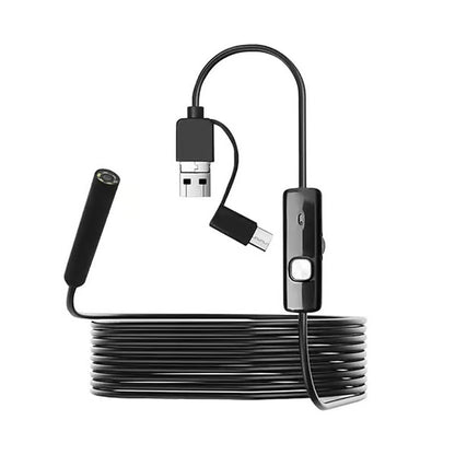 Plug-and-play endoscope camera – Compatible with Android, USB, and TC (not applicable to Apple systems)