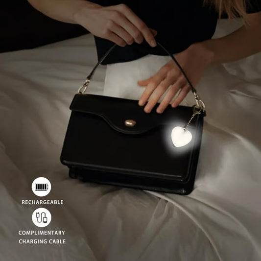 Love wallet tote bag touch sensing light
