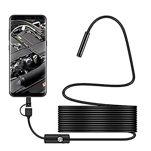 Plug-and-play endoscope camera – Compatible with Android, USB, and TC (not applicable to Apple systems)