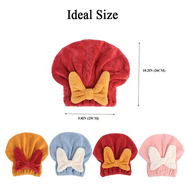 New Super Absorbent Hair Towel Wrap for Wet Hair Splendoraq