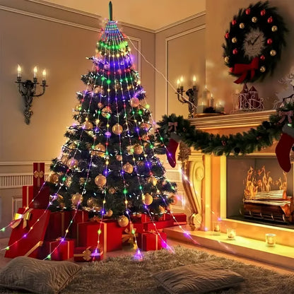 8 Modes 100-600 Christmas LED Firefly Twinkle String Lights