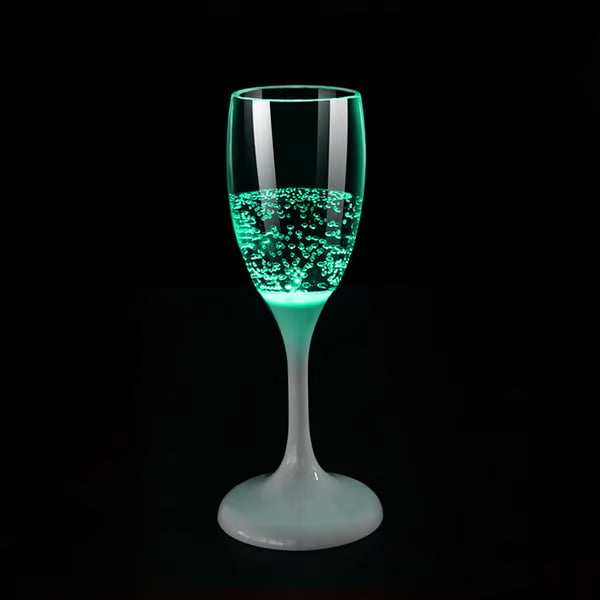 LED Light Up Cups Wine Champagne Glass