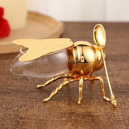 Decorative Bee-Shaped Honey Jar