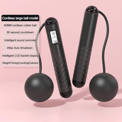 Skipping Rope with Counter ( Gravity Ball without Rope) , For Lose Weight, Burn Calories