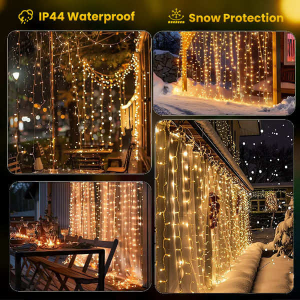 Remote-Control Led Curtain Light