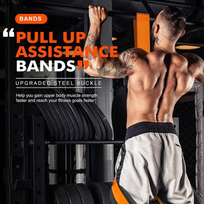 Heavy-duty Pull Up Workout Band（Load capacity: 50 lbs)
