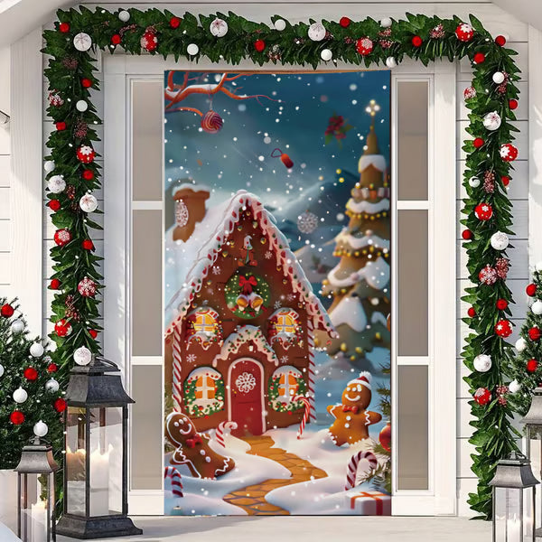 2025 Christmas Front Door Decoration