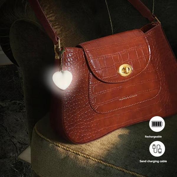 Love wallet tote bag touch sensing light