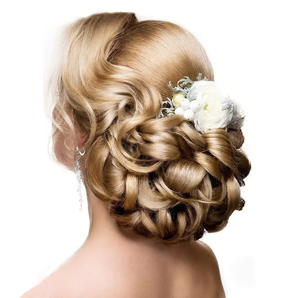 Messy Curly Dish Bun Splendoraq