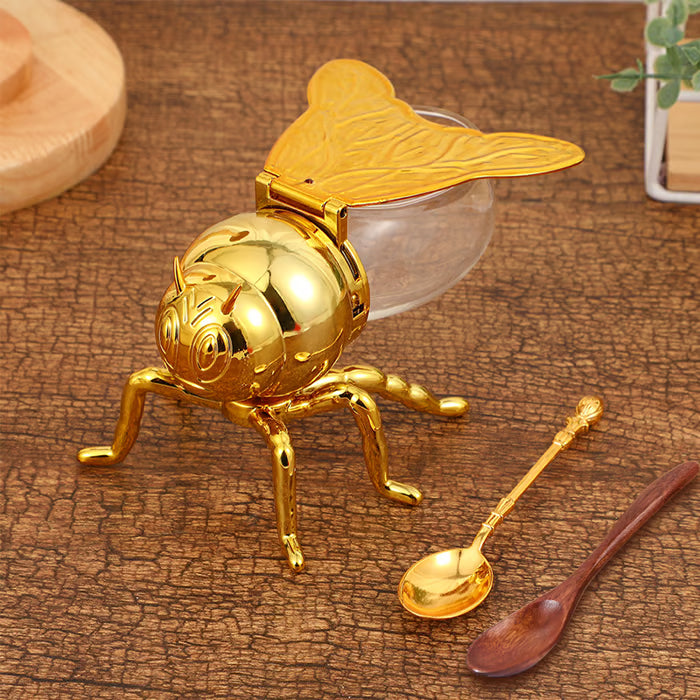 Decorative Bee-Shaped Honey Jar