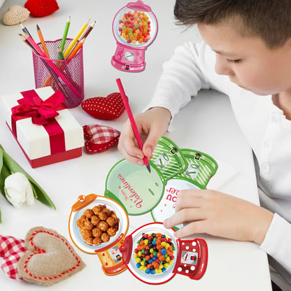 Valentine's Candy Cards Gift Set