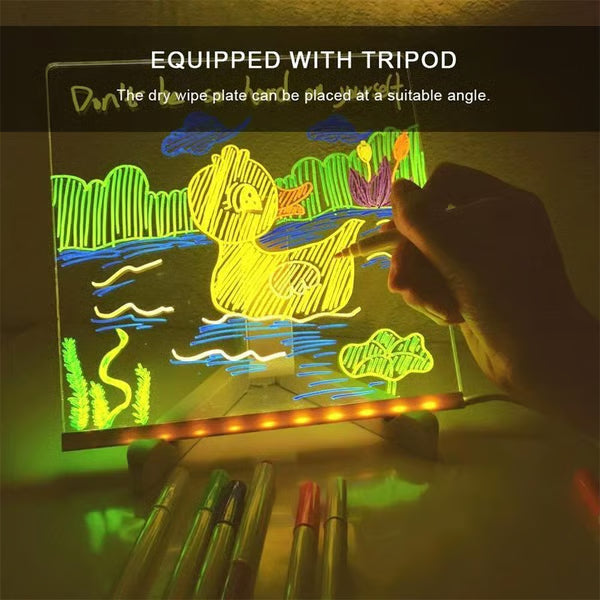 LED Note Board with Colors