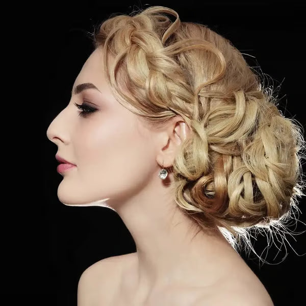 Messy Curly Dish Bun Splendoraq
