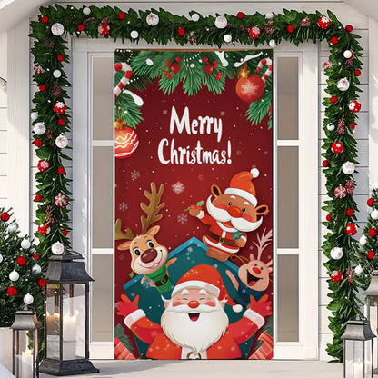 2025 Christmas Front Door Decoration