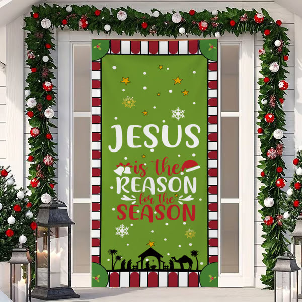2025 Christmas Front Door Decoration