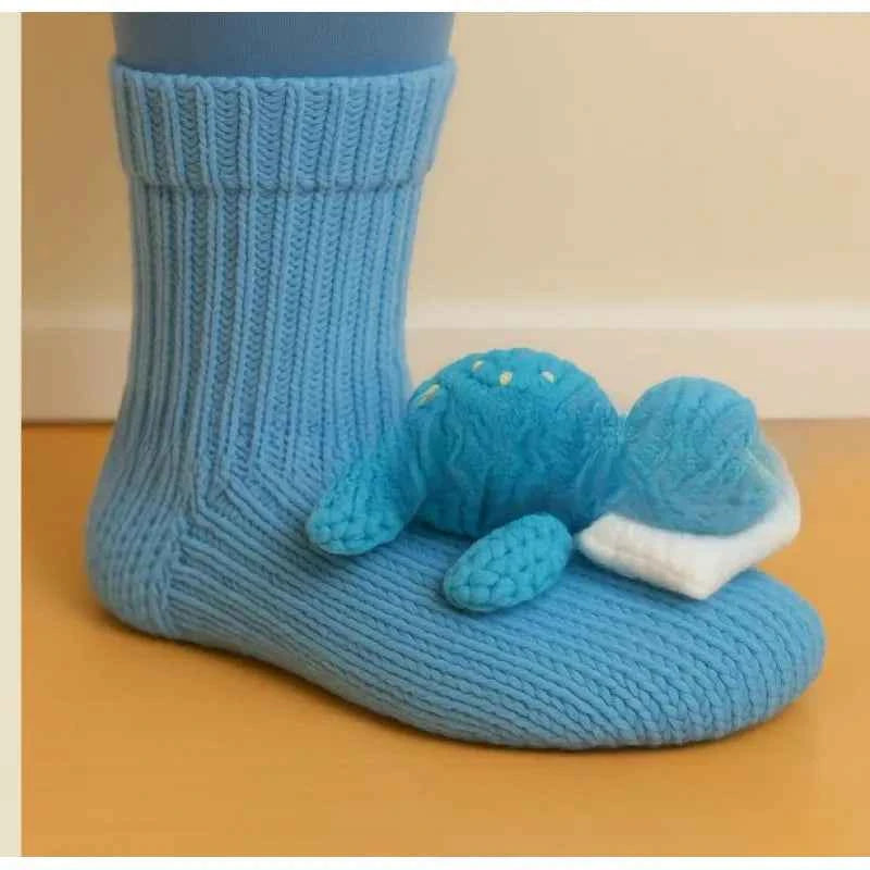 Cosy 3D Knit Animal Socks, Cute & Comfy for You or a Lovely Gift