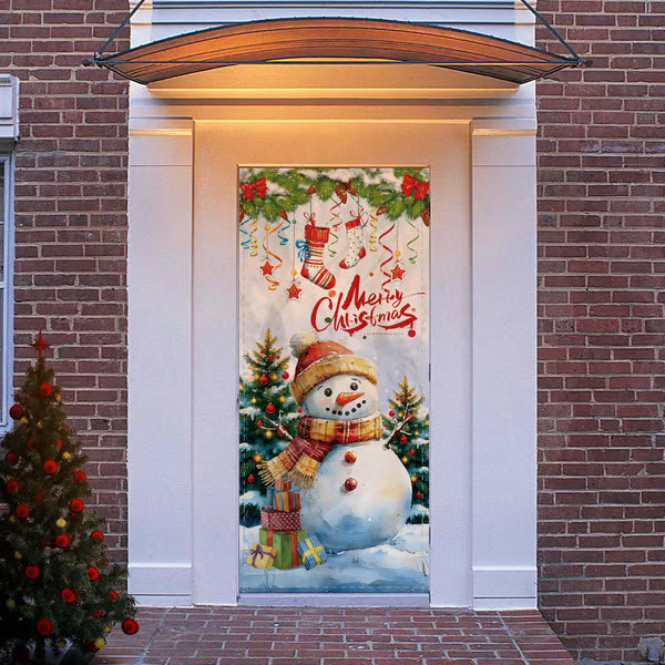2025 Christmas Front Door Decoration