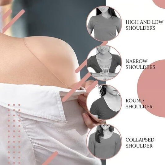 Naturally Silicone - Transparent Anti-slip Shoulder Pads Splendoraq