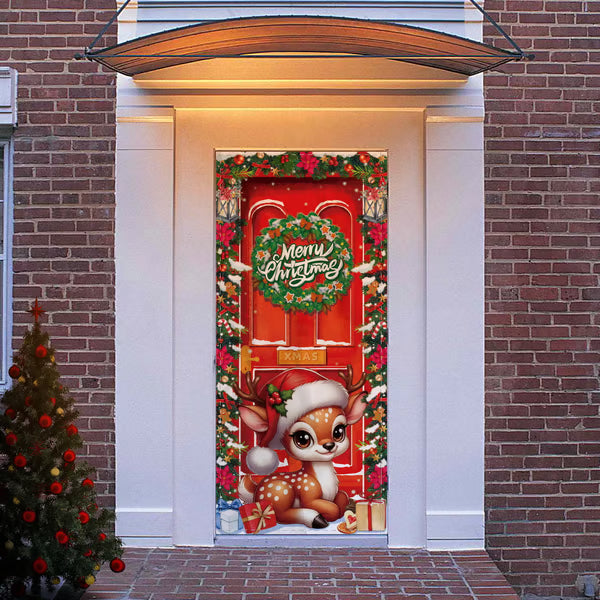 2025 Christmas Front Door Decoration