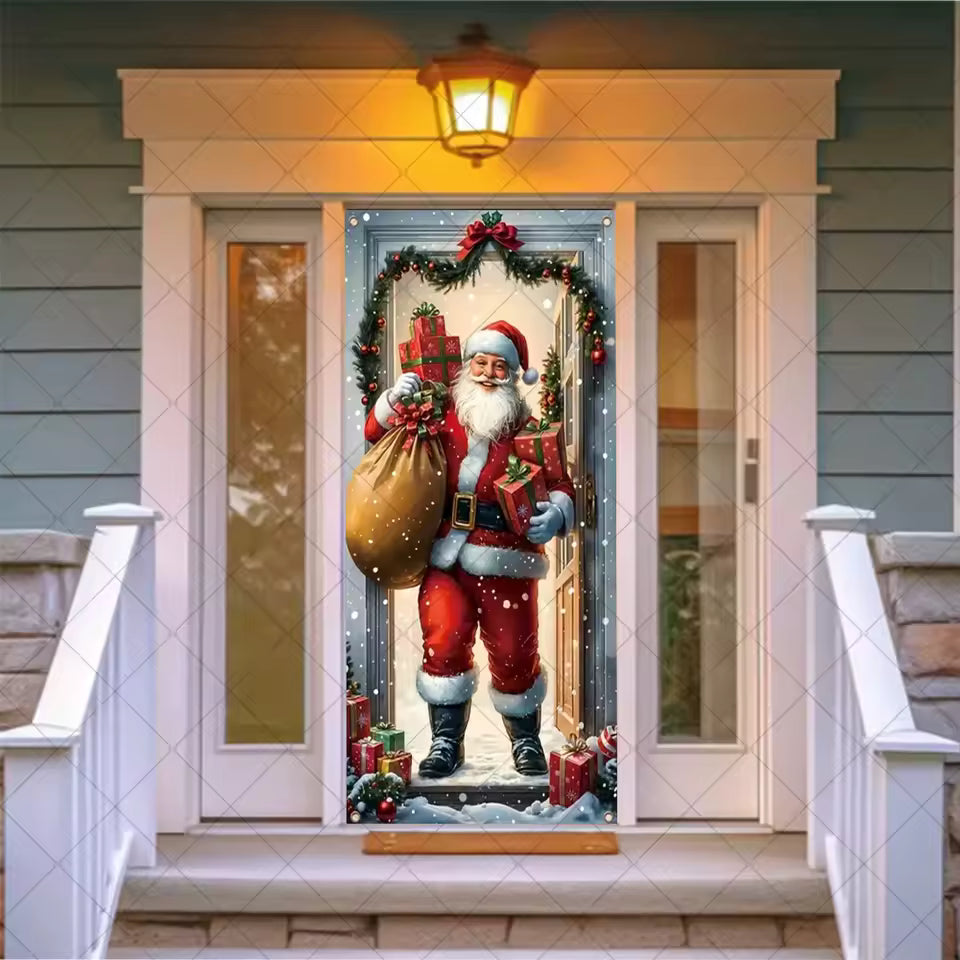 2025 Christmas Front Door Decoration