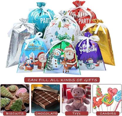 MerryPouch Christmas Drawstring Gift Bags
