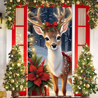 2025 Christmas Front Door Decoration