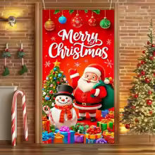 2025 Christmas Front Door Decoration