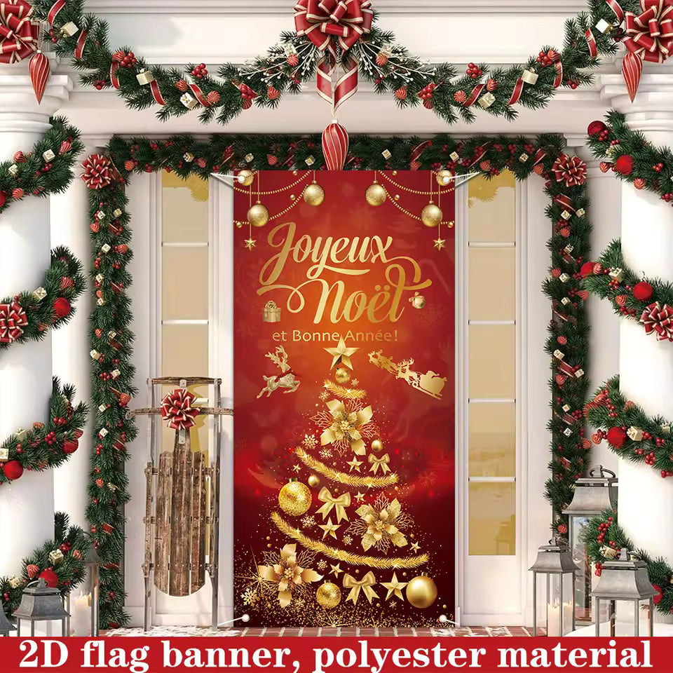 2025 Christmas Front Door Decoration