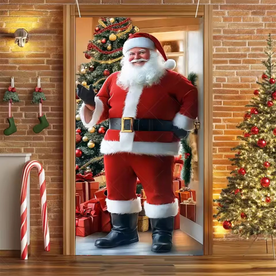 2025 Christmas Front Door Decoration