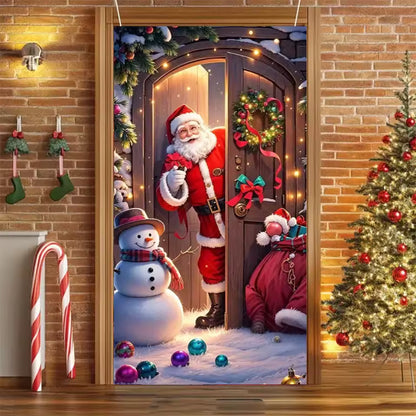 2025 Christmas Front Door Decoration