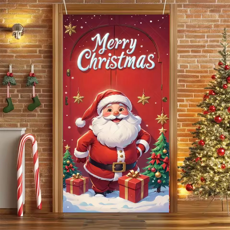 2025 Christmas Front Door Decoration