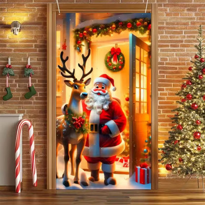 2025 Christmas Front Door Decoration