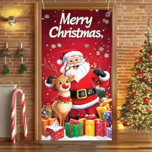 2025 Christmas Front Door Decoration