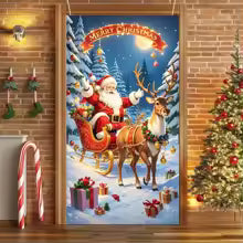 2025 Christmas Front Door Decoration