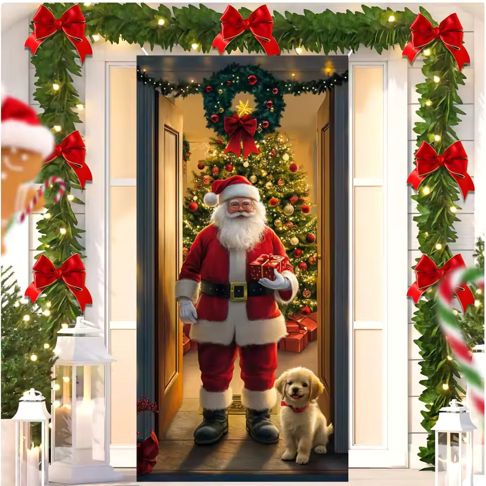 2025 Christmas Front Door Decoration