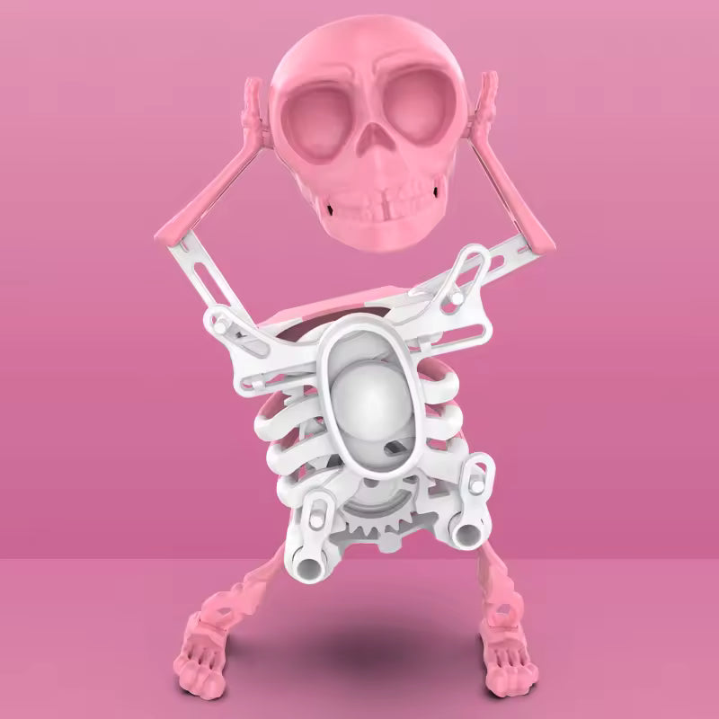 Dancing and Swinging 3D Skull Toy