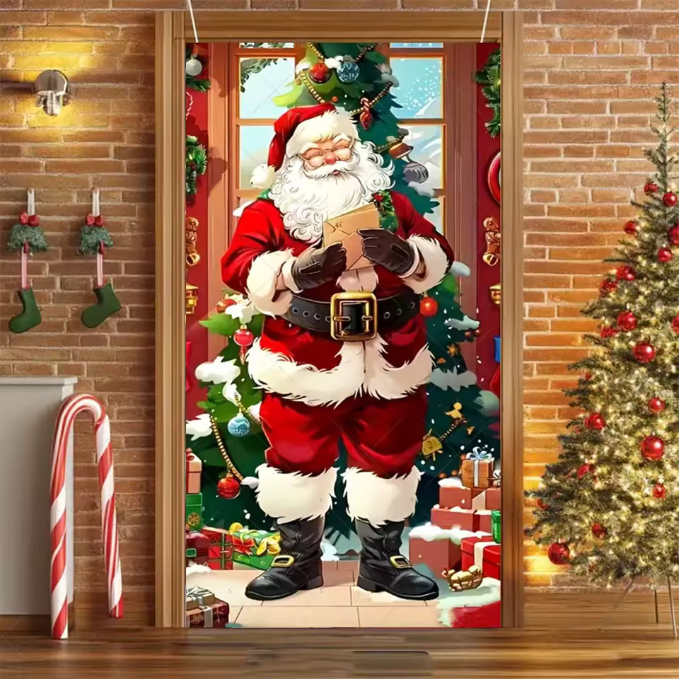 2025 Christmas Front Door Decoration