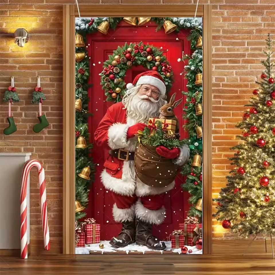 2025 Christmas Front Door Decoration