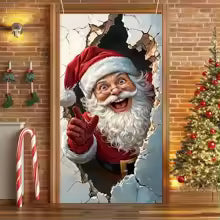 2025 Christmas Front Door Decoration