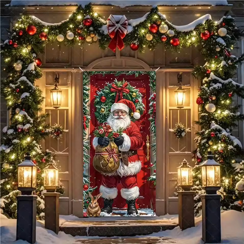 2025 Christmas Front Door Decoration