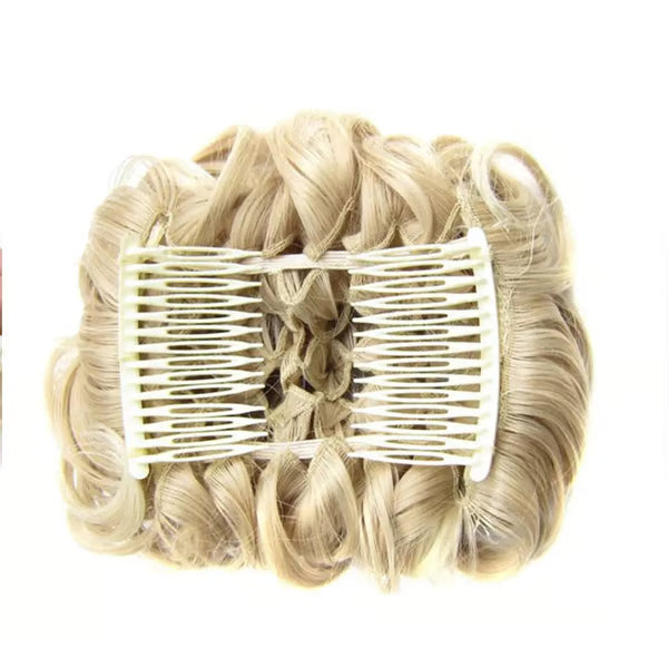 Messy Curly Dish Bun Splendoraq