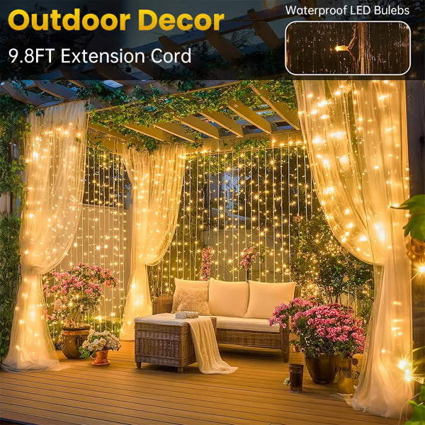 Remote-Control Led Curtain Light