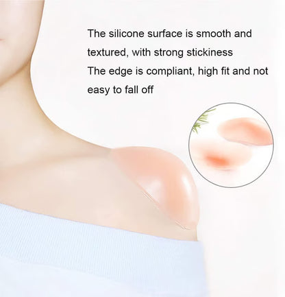 Naturally Silicone - Transparent Anti-slip Shoulder Pads Splendoraq