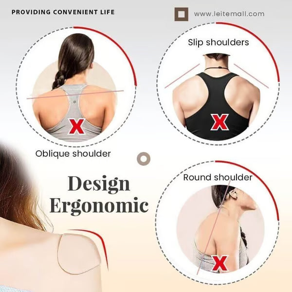 Naturally Silicone - Transparent Anti-slip Shoulder Pads Splendoraq