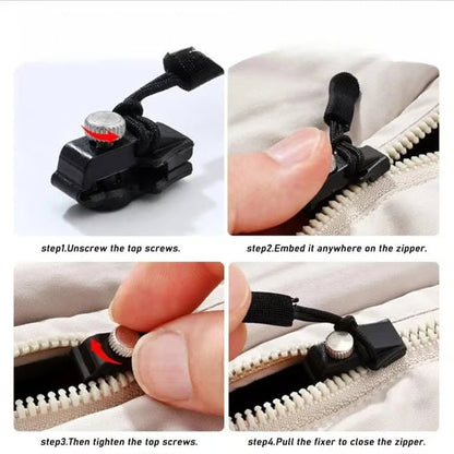 Removable Universal Zipper Repairer.