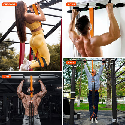 Heavy-duty Pull Up Workout Band（Load capacity: 50 lbs)