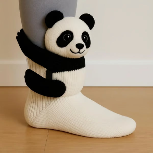 Cosy 3D Knit Animal Socks, Cute & Comfy for You or a Lovely Gift
